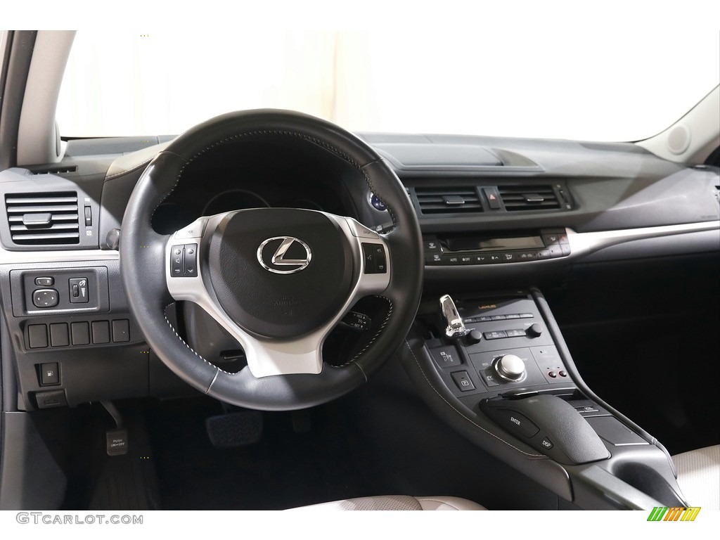 2012 CT 200h Hybrid Premium - Tungsten Silver Pearl / Water Gray photo #6