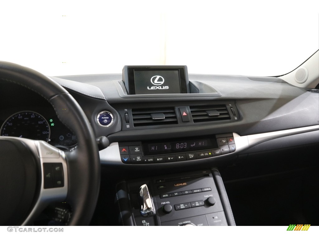 2012 CT 200h Hybrid Premium - Tungsten Silver Pearl / Water Gray photo #10