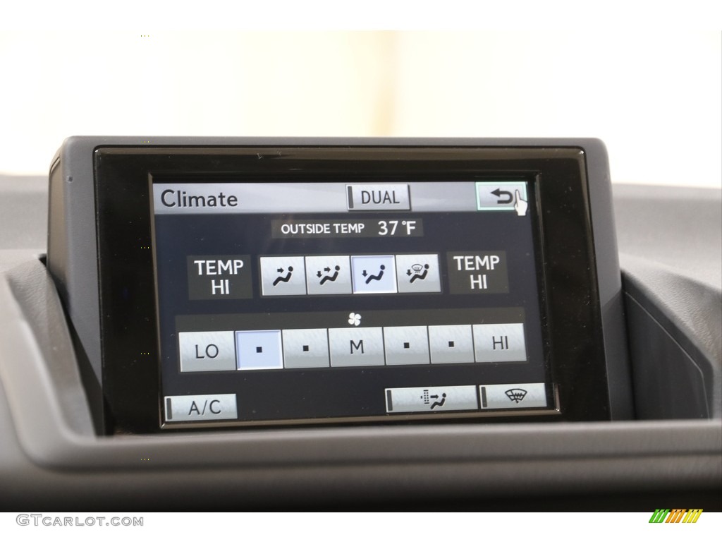 2012 CT 200h Hybrid Premium - Tungsten Silver Pearl / Water Gray photo #13