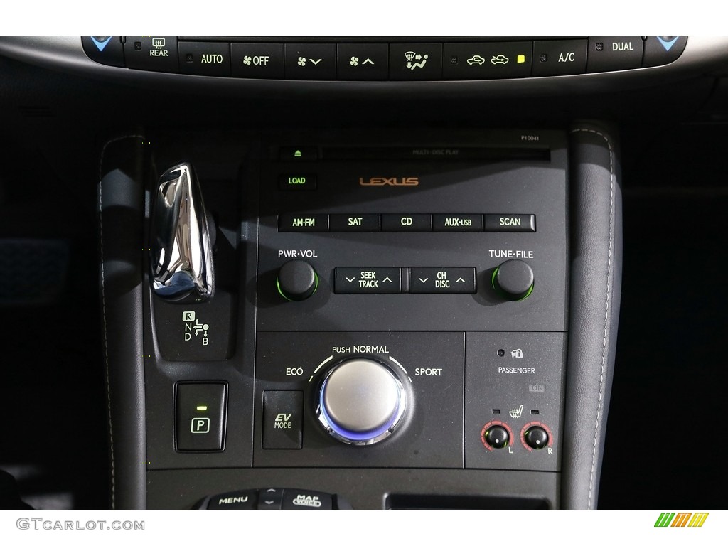 2012 CT 200h Hybrid Premium - Tungsten Silver Pearl / Water Gray photo #15