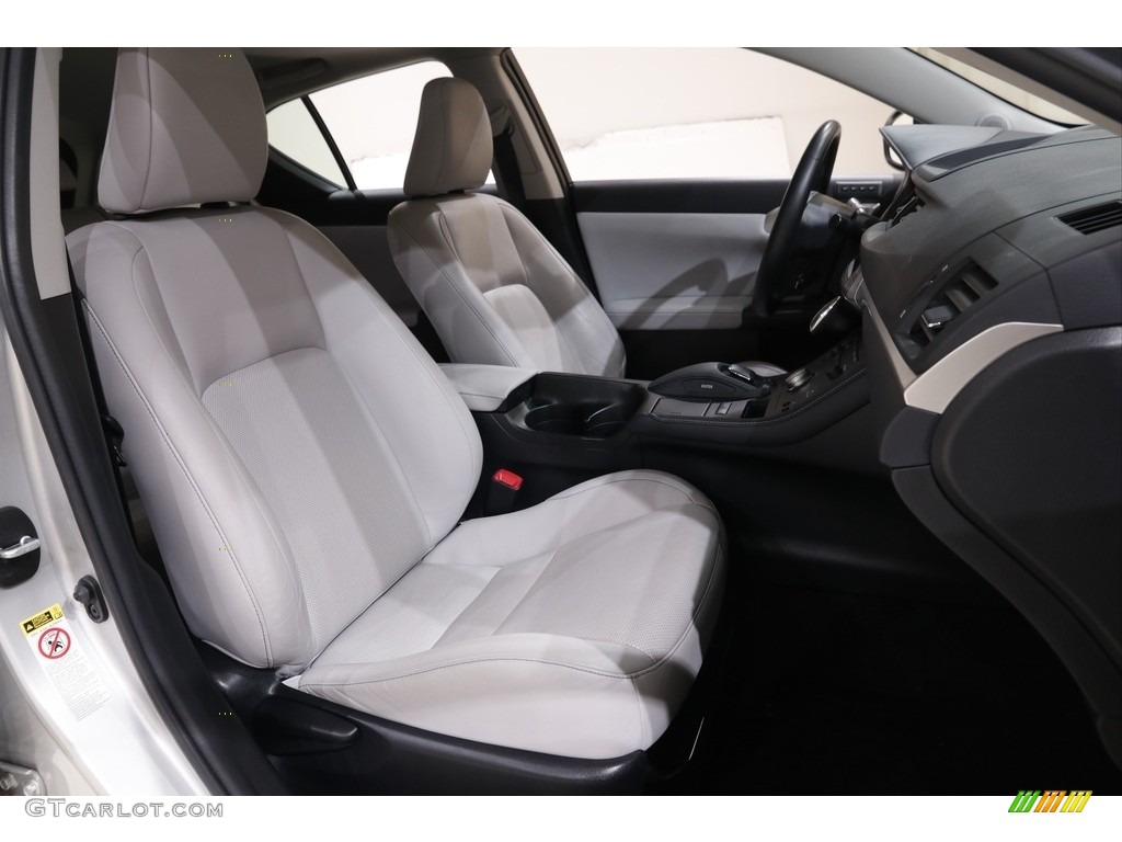 2012 CT 200h Hybrid Premium - Tungsten Silver Pearl / Water Gray photo #18