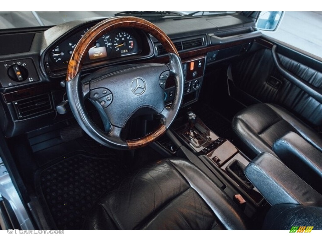 Black Interior 2000 Mercedes-Benz G 500 Cabriolet Photo #143465688