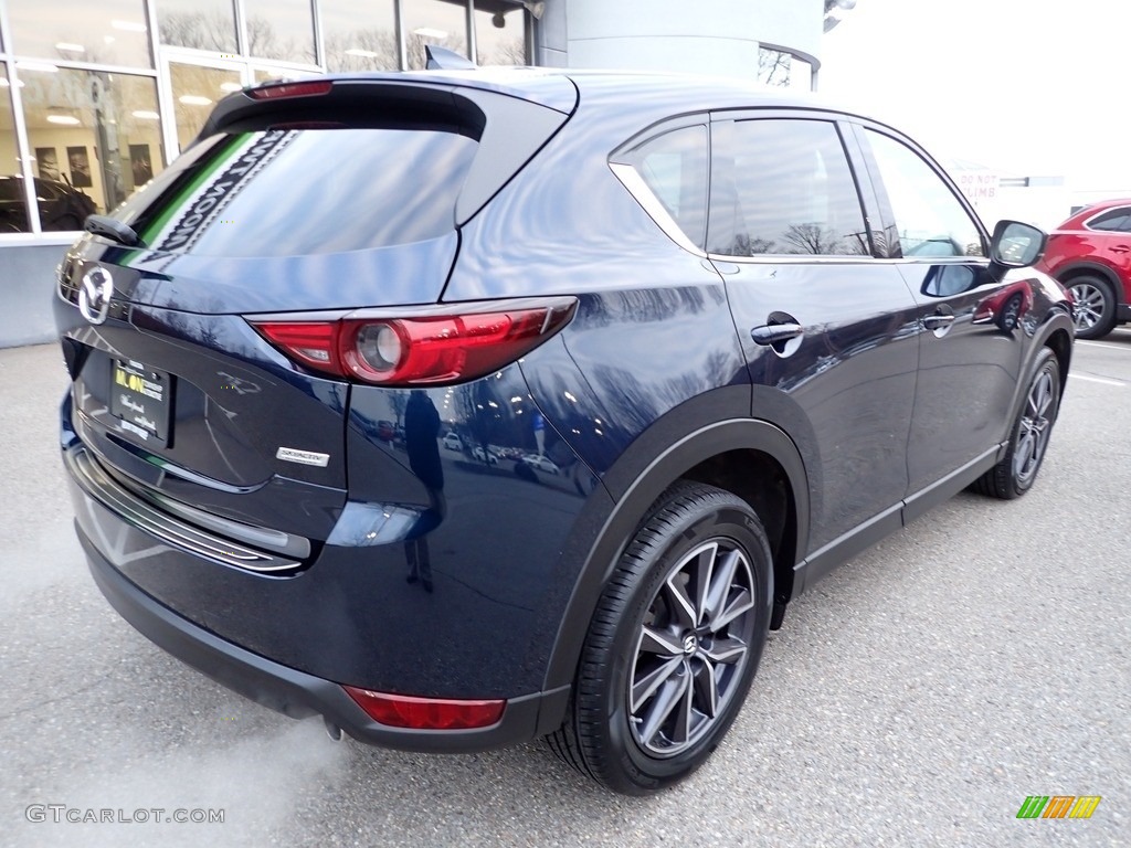 2018 CX-5 Grand Touring AWD - Eternal Blue Metallic / Parchment photo #2