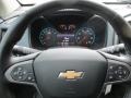 Jet Black 2021 Chevrolet Colorado Z71 Crew Cab 4x4 Steering Wheel