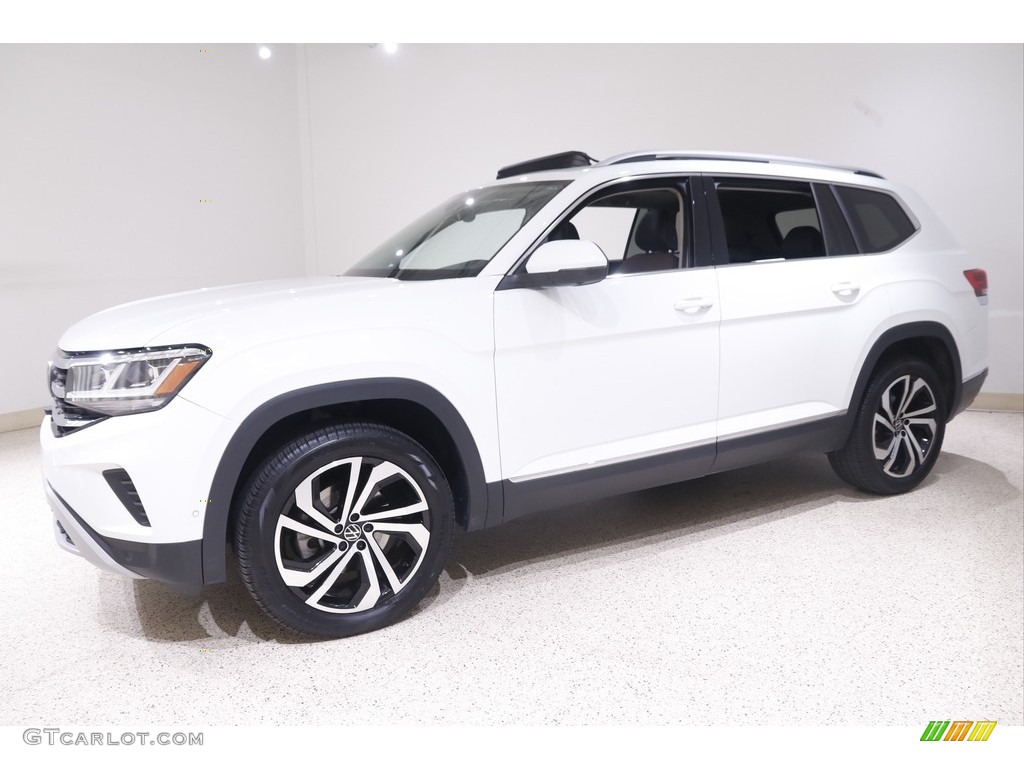 Pure White 2021 Volkswagen Atlas SEL Premium 4Motion Exterior Photo #143466608