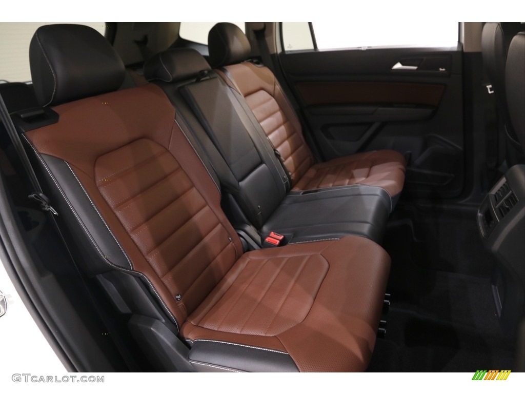 Mauro Brown/Titan Black Interior 2021 Volkswagen Atlas SEL Premium 4Motion Photo #143466836