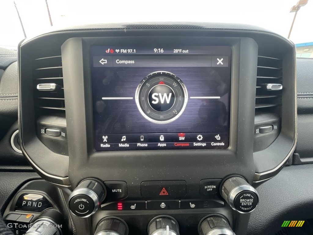 2021 Ram 1500 Rebel Crew Cab 4x4 Controls Photo #143466848