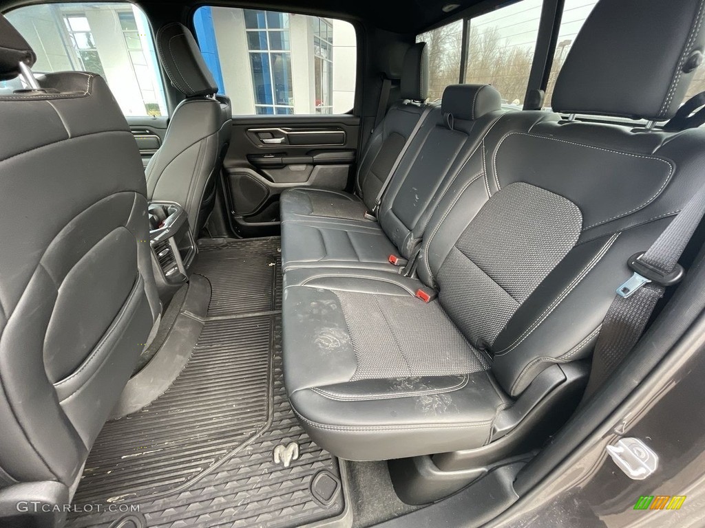 2021 Ram 1500 Rebel Crew Cab 4x4 Rear Seat Photo #143466923