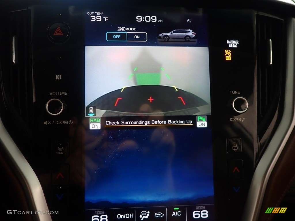 2021 Outback 2.5i Touring - Crystal White Pearl / Java Brown photo #4