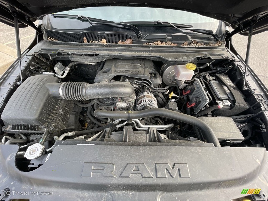 2021 Ram 1500 Rebel Crew Cab 4x4 5.7 Liter OHV HEMI 16-Valve VVT MDS V8 Engine Photo #143466971