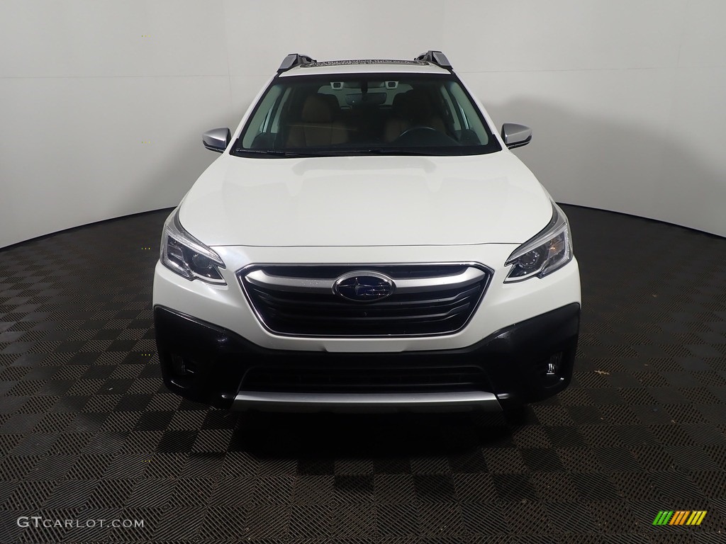 2021 Outback 2.5i Touring - Crystal White Pearl / Java Brown photo #7