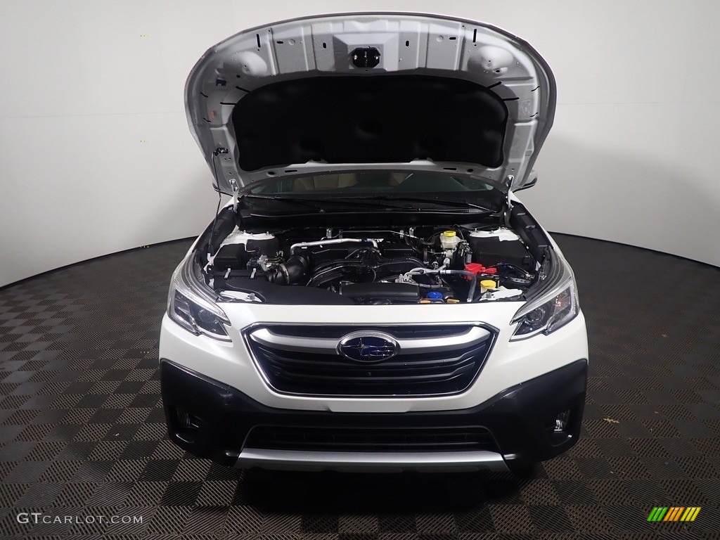 2021 Outback 2.5i Touring - Crystal White Pearl / Java Brown photo #8