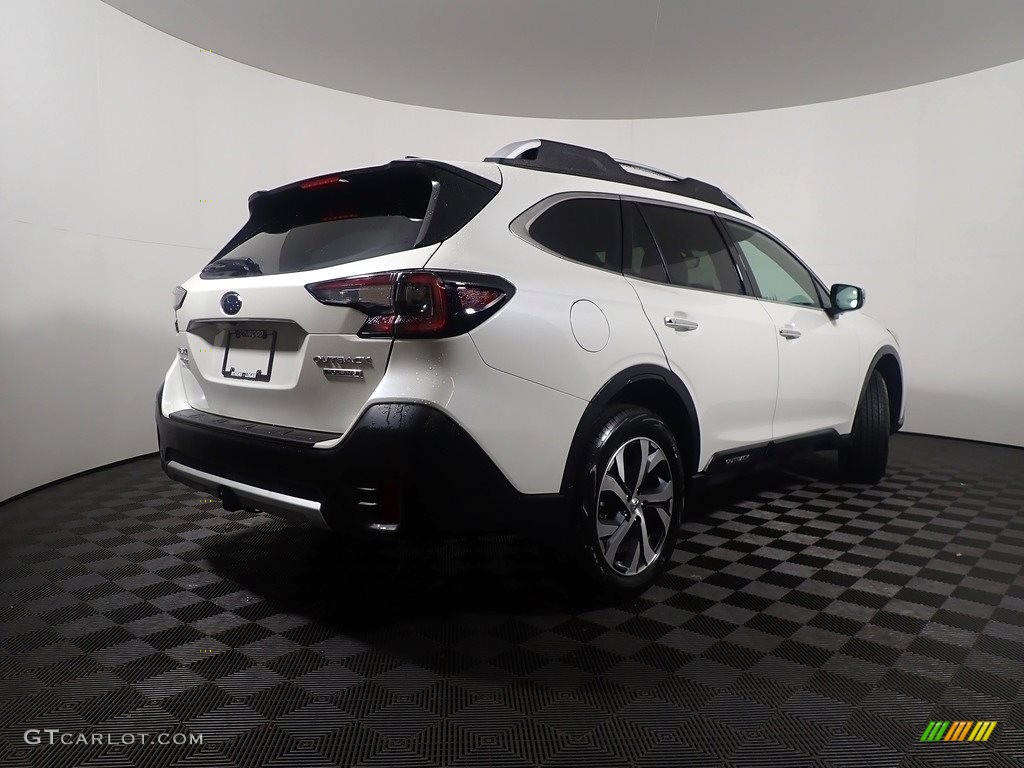 2021 Outback 2.5i Touring - Crystal White Pearl / Java Brown photo #19