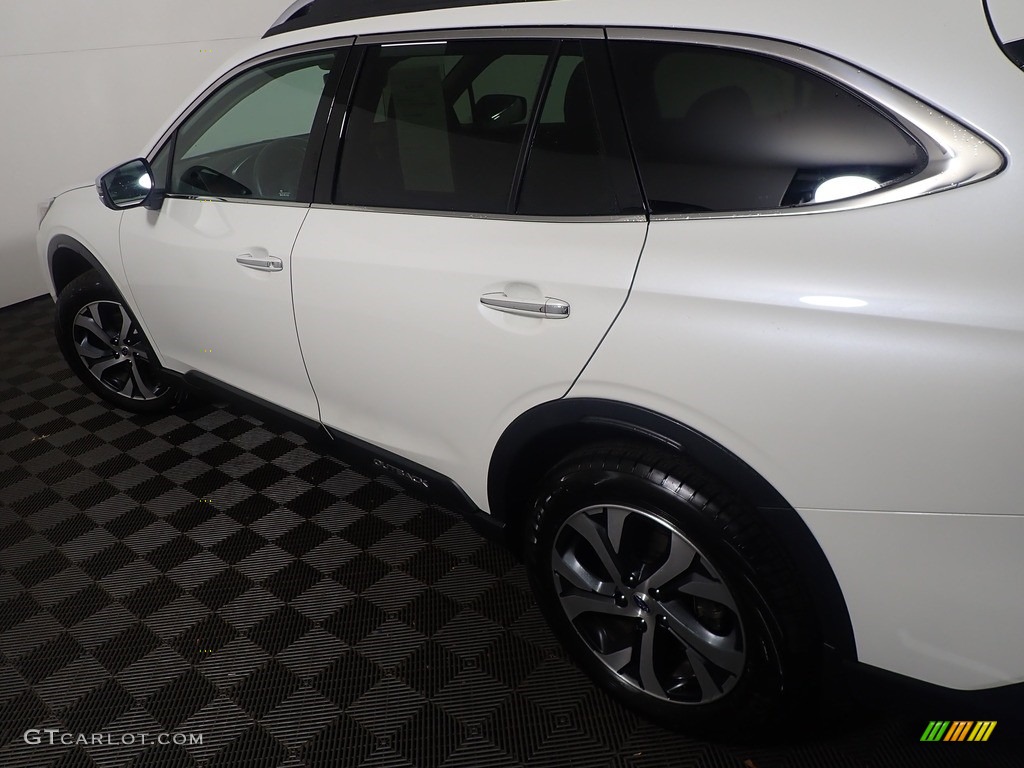 2021 Outback 2.5i Touring - Crystal White Pearl / Java Brown photo #21