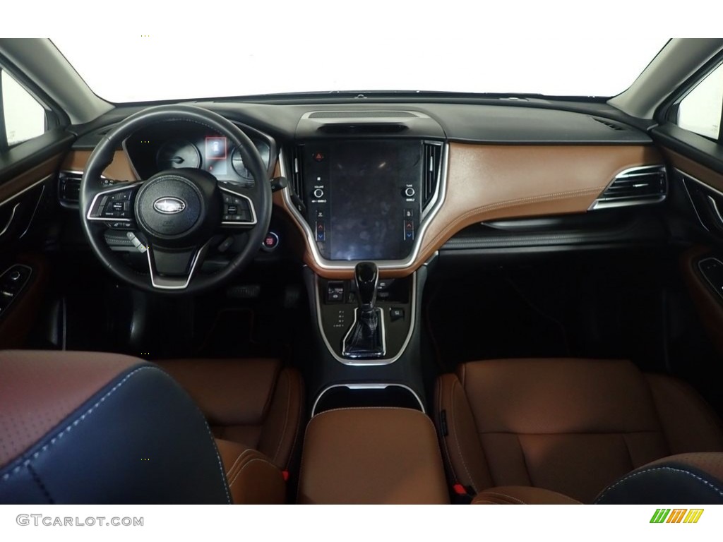 2021 Outback 2.5i Touring - Crystal White Pearl / Java Brown photo #27
