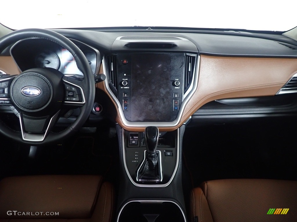 2021 Outback 2.5i Touring - Crystal White Pearl / Java Brown photo #28