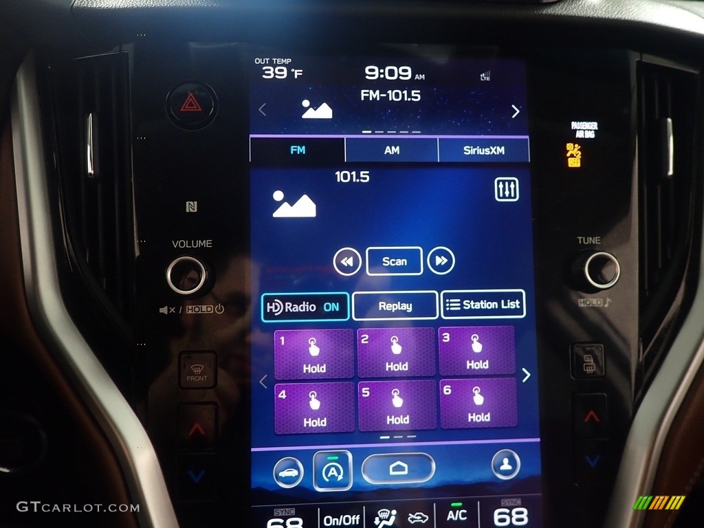 2021 Outback 2.5i Touring - Crystal White Pearl / Java Brown photo #29