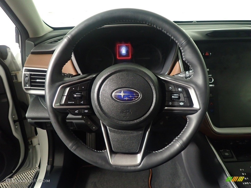 2021 Outback 2.5i Touring - Crystal White Pearl / Java Brown photo #30