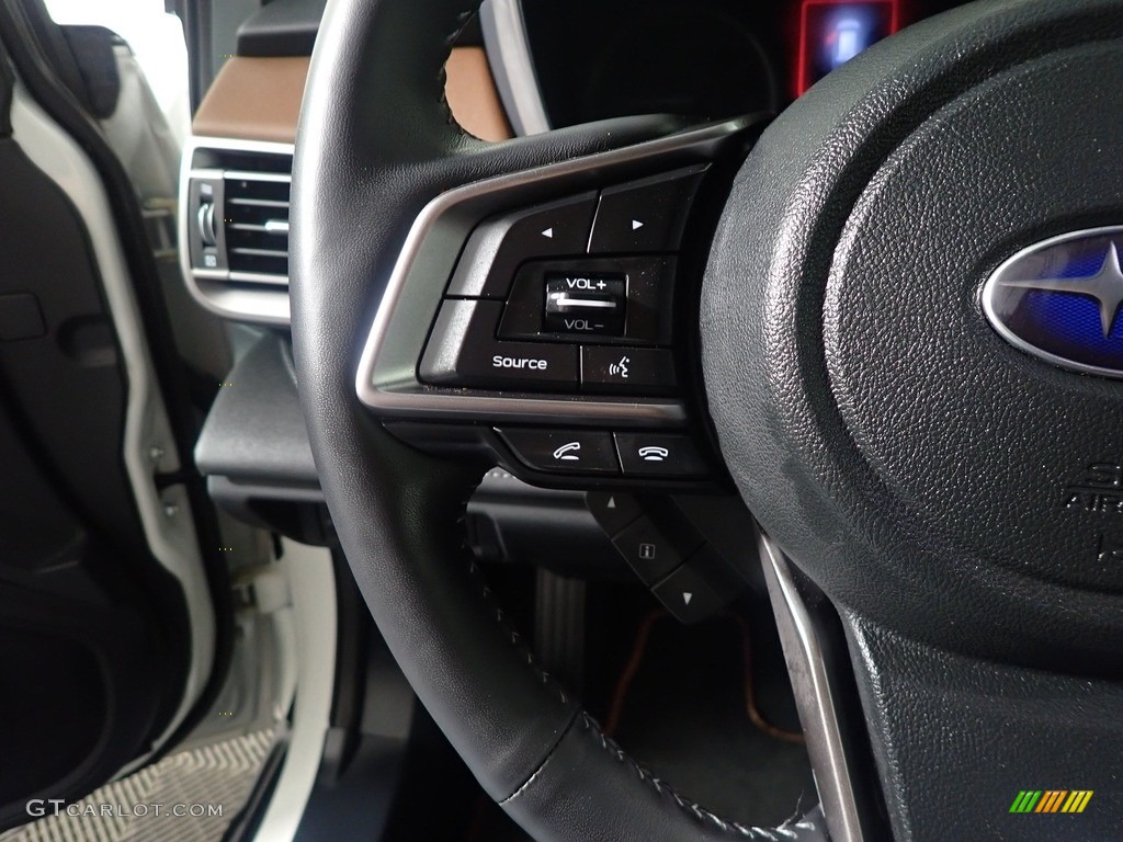 2021 Outback 2.5i Touring - Crystal White Pearl / Java Brown photo #32