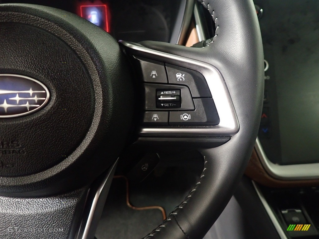 2021 Outback 2.5i Touring - Crystal White Pearl / Java Brown photo #33