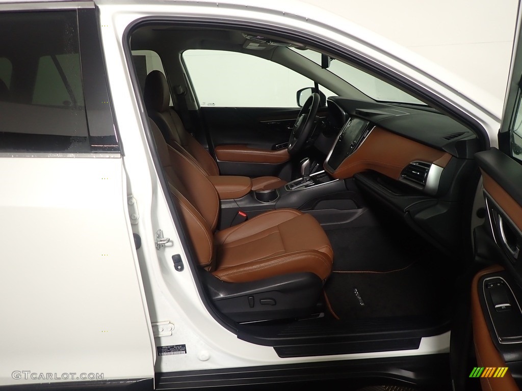 2021 Outback 2.5i Touring - Crystal White Pearl / Java Brown photo #42