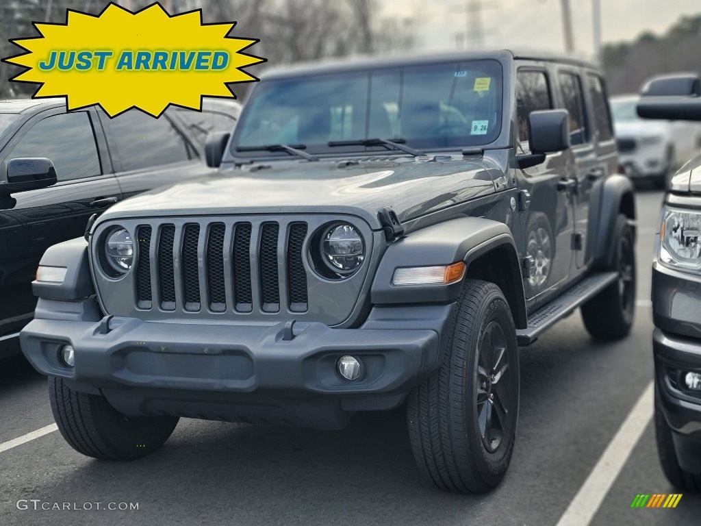 2020 Wrangler Unlimited Altitude 4x4 - Sting-Gray / Black photo #1