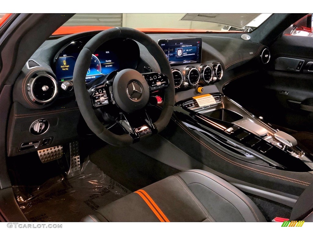 Black w/Dinamica Interior 2021 Mercedes-Benz AMG GT Black Series Coupe Photo #143469593