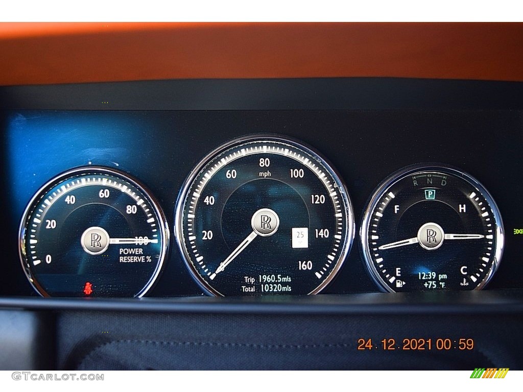 2019 Rolls-Royce Cullinan Standard Cullinan Model Gauges Photo #143470571