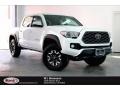 2021 Super White Toyota Tacoma TRD Off Road Double Cab 4x4  photo #1