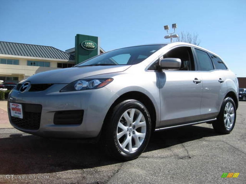 2007 Liquid Platinum Metallic Mazda CX7 Sport 14292752 Photo 1