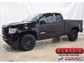 Onyx Black 2021 GMC Canyon Elevation Extended Cab 4WD