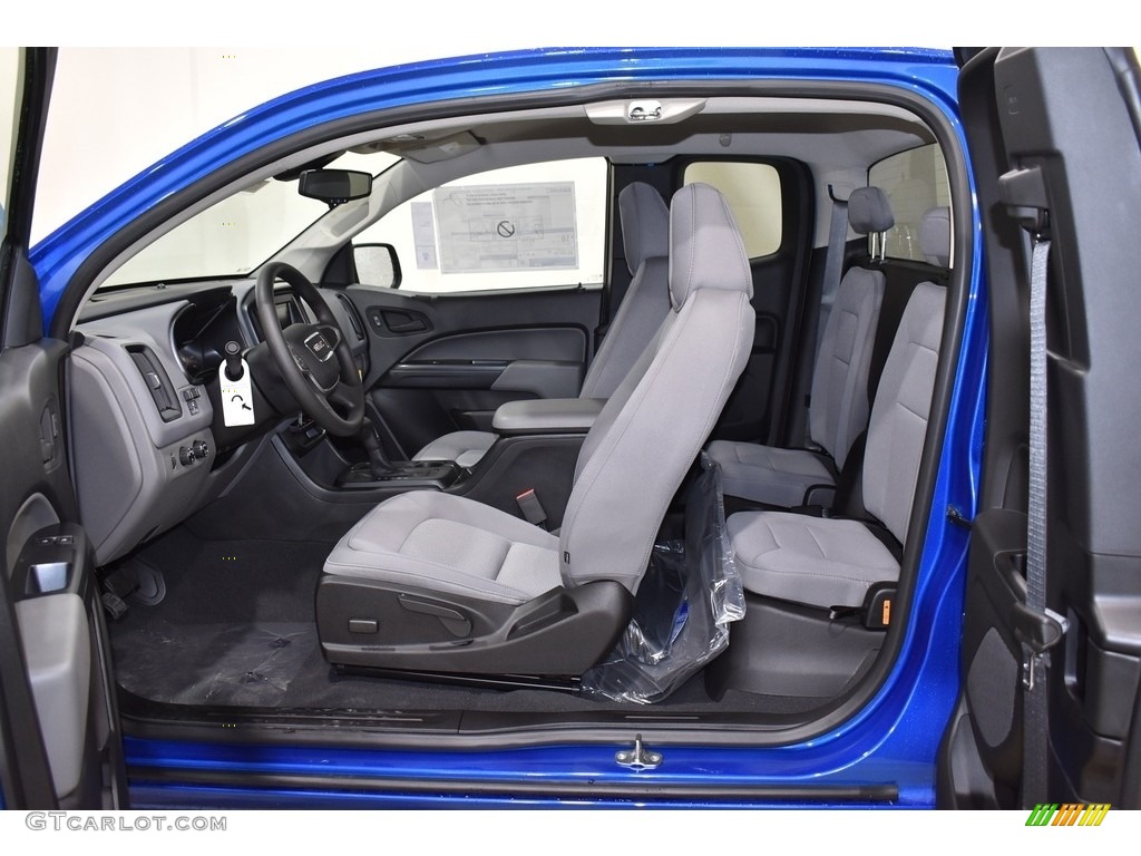 2021 Canyon Elevation Extended Cab 4x4 - Dynamic Blue Metallic / Jet Black/Dark Ash photo #6