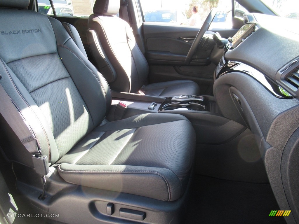 2021 Pilot Black Edition AWD - Platinum White Pearl / Black photo #13