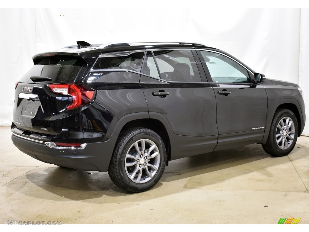 2022 Terrain SLT AWD - Ebony Twilight Metallic / Jet Black photo #2