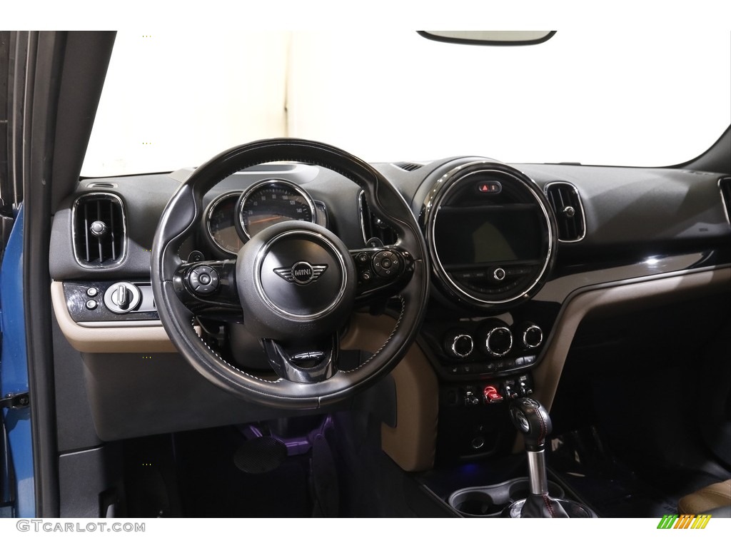 2019 Countryman Cooper S All4 - Island Blue / Chesterfield British Oak photo #6