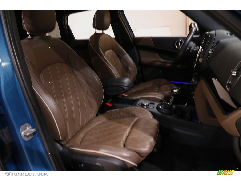 2019 Countryman Cooper S All4 - Island Blue / Chesterfield British Oak photo #14