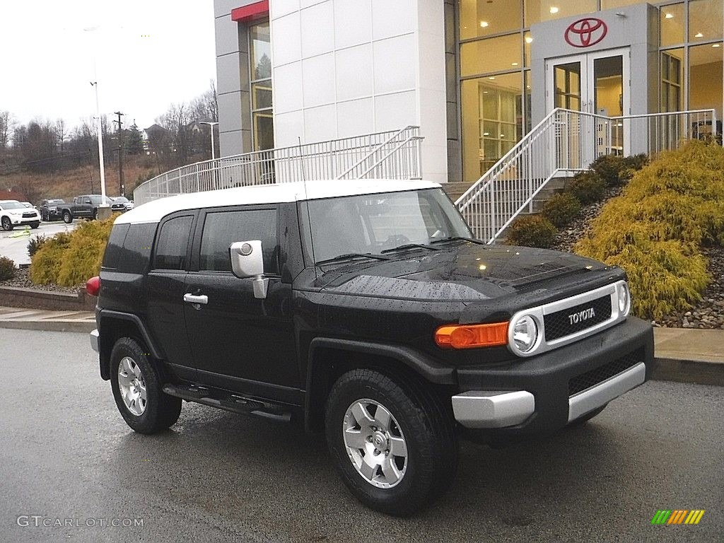 2008 FJ Cruiser 4WD - Black Diamond / Dark Charcoal photo #1