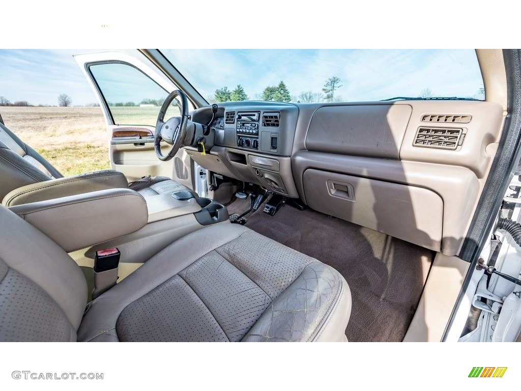 2001 Ford F350 Super Duty XLT Crew Cab 4x4 Front Seat Photo #143475926