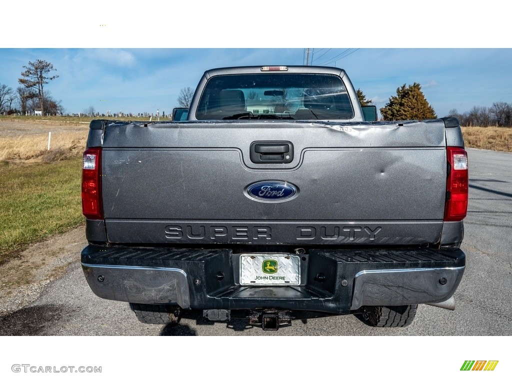 2013 F350 Super Duty XLT Regular Cab 4x4 - Sterling Gray Metallic / Steel photo #5