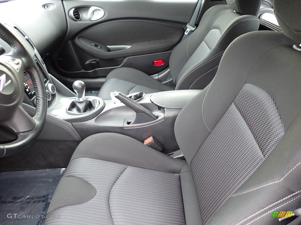 Black Interior 2014 Nissan 370Z Touring Coupe Photo #143476460