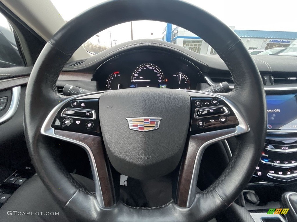 2019 Cadillac XTS Luxury Jet Black Steering Wheel Photo #143476493