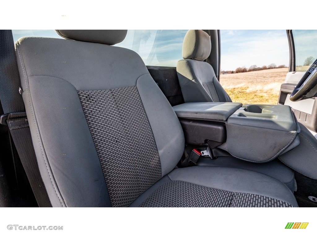2013 F350 Super Duty XLT Regular Cab 4x4 - Sterling Gray Metallic / Steel photo #23