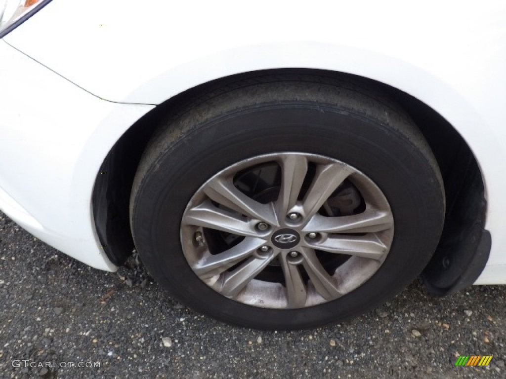2013 Sonata GLS - Shimmering White / Camel photo #13