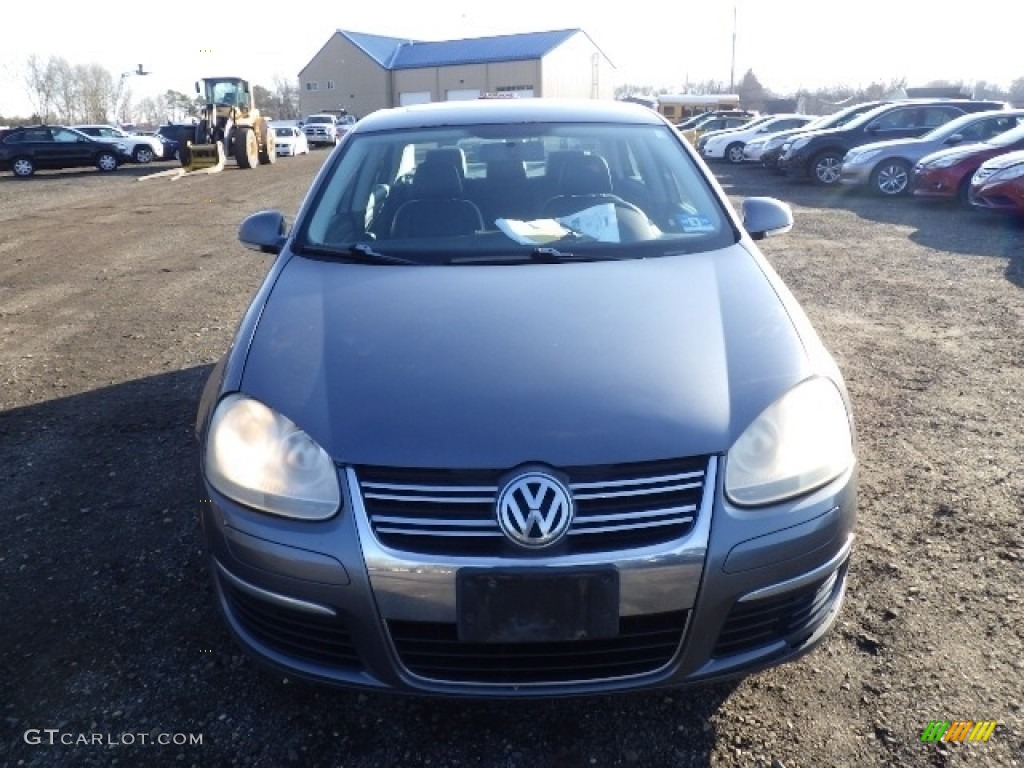 2008 Jetta SE Sedan - Platinum Grey Metallic / Anthracite Black photo #2