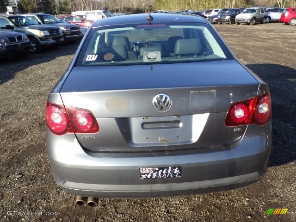 2008 Jetta SE Sedan - Platinum Grey Metallic / Anthracite Black photo #5