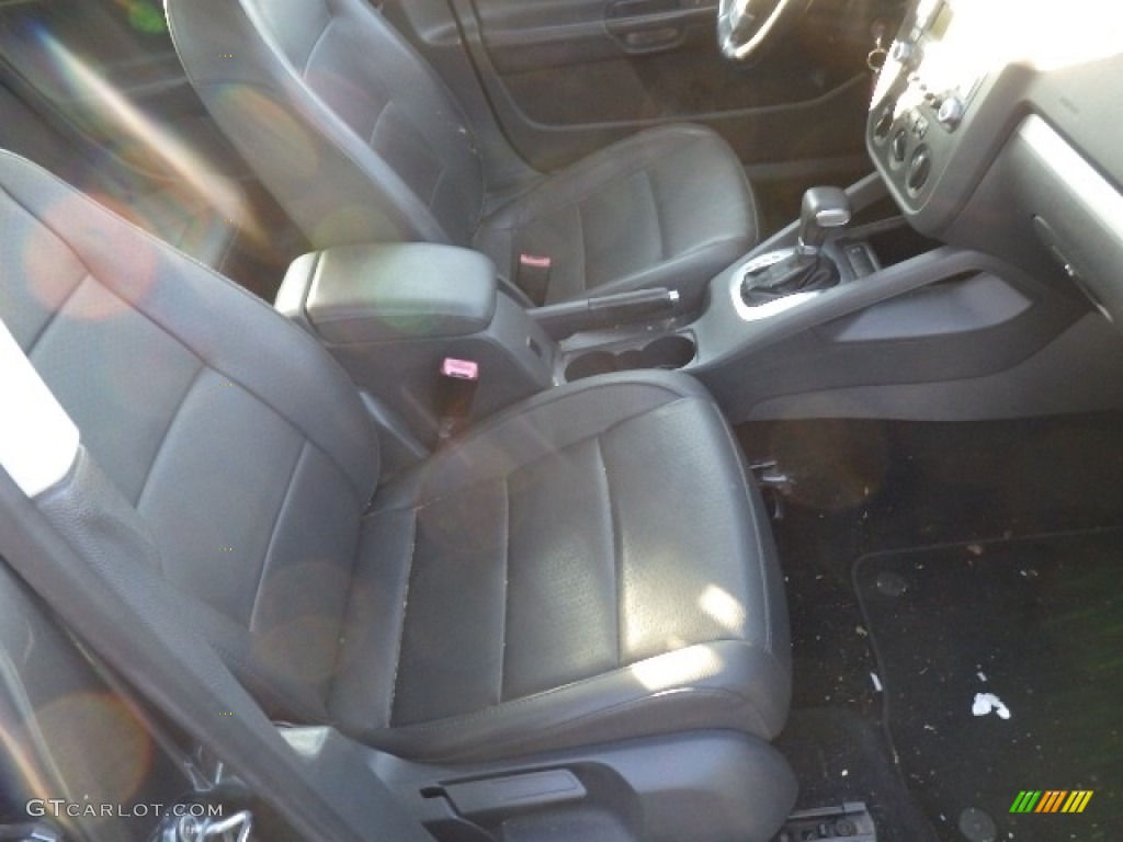 2008 Jetta SE Sedan - Platinum Grey Metallic / Anthracite Black photo #8