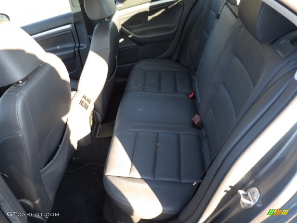 2008 Jetta SE Sedan - Platinum Grey Metallic / Anthracite Black photo #9