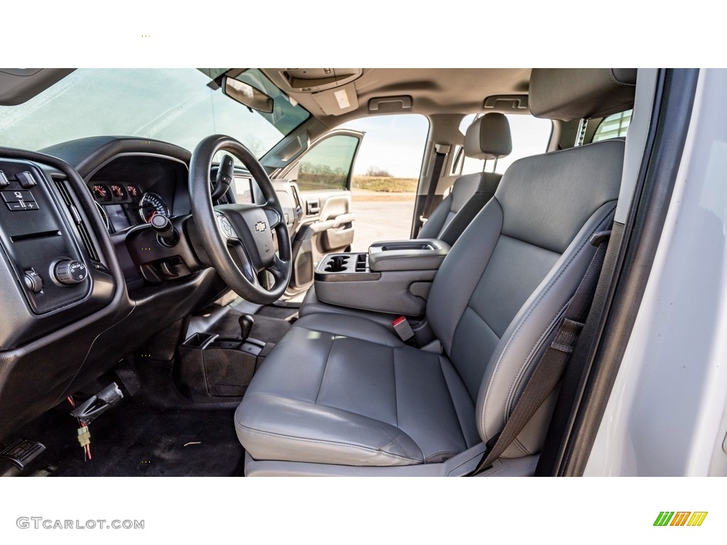 2018 Chevrolet Silverado 3500HD Work Truck Double Cab 4x4 Front Seat Photo #143478191