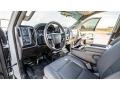 Dark Ash/Jet Black 2018 Chevrolet Silverado 3500HD Work Truck Double Cab 4x4 Interior Color