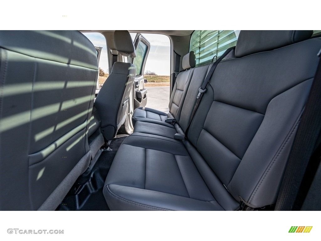 2018 Chevrolet Silverado 3500HD Work Truck Double Cab 4x4 Rear Seat Photo #143478231